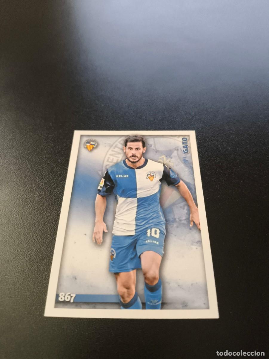 Cromos de F&uacute;tbol: 867 GATO SABADELL MUNDICROMO LIGA 2014 2015 PLATINUM NO PANINI ESTE