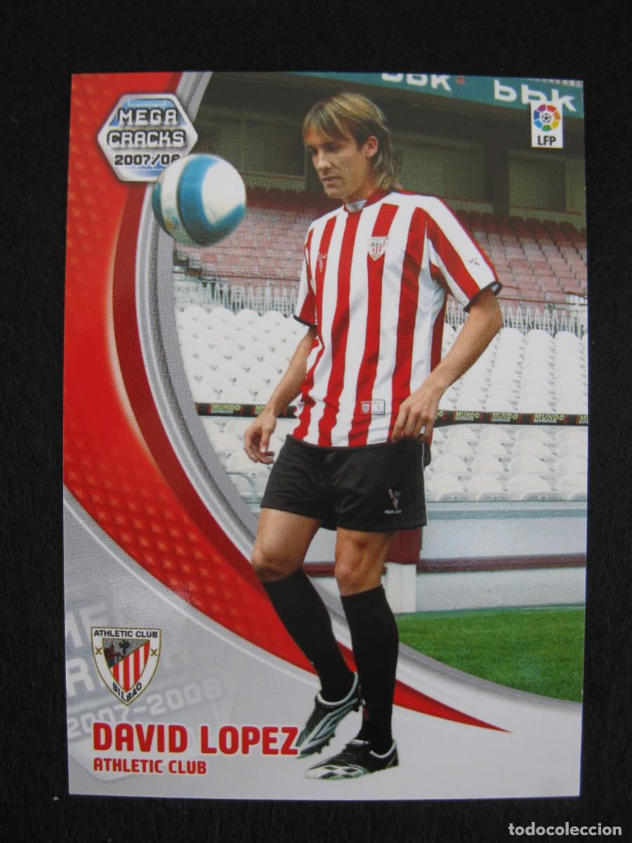 Cromos de F&uacute;tbol: DAVID LOPEZ (ATHLETIC CLUB) - N&ordm; 442 - NUEVO FICHAJE - MEGACRACKS 2007-2008 - PANINI - 07-08.