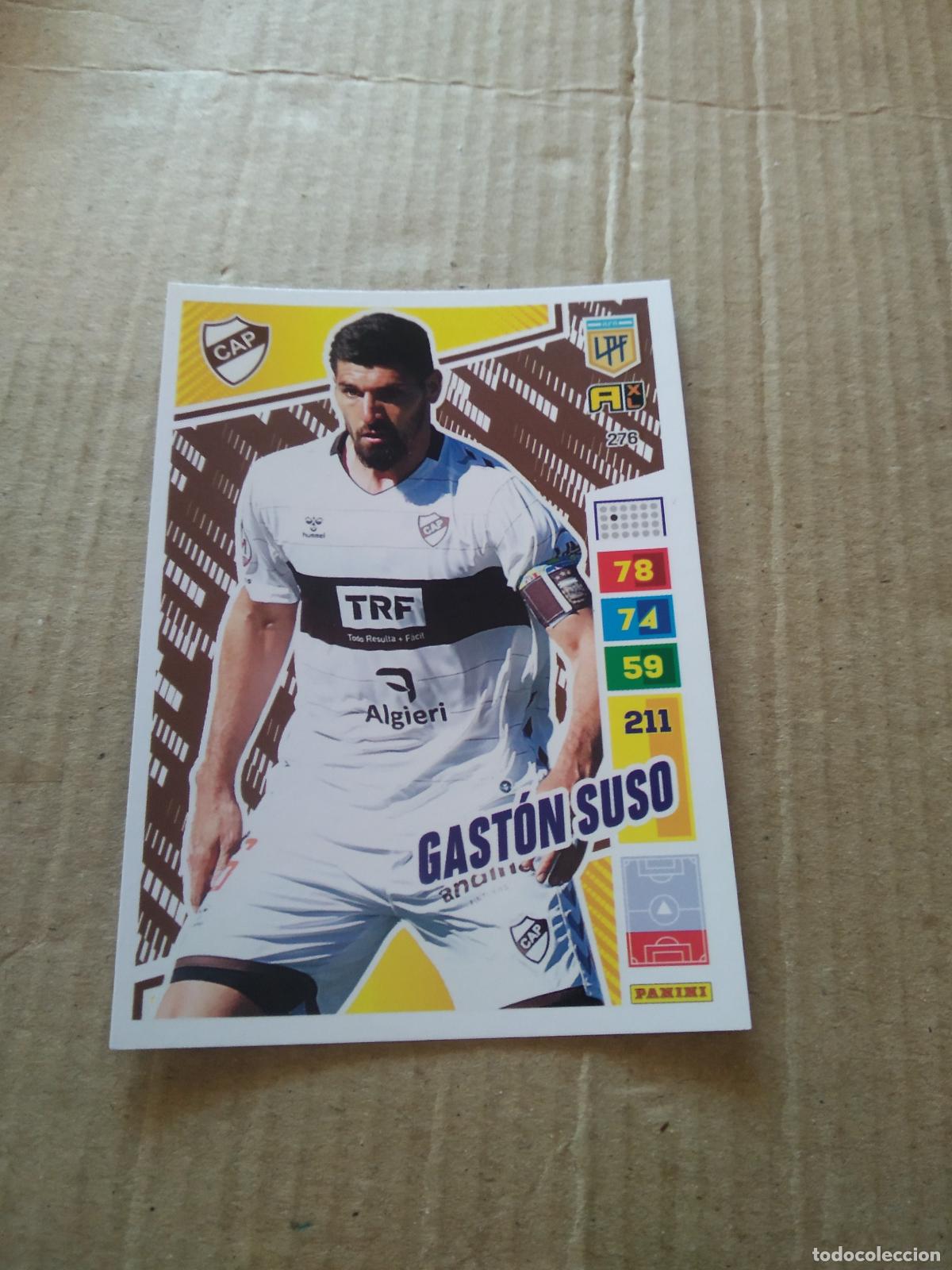 Cromos de F&uacute;tbol: 276 GASTON SUSO PLATENSE CROMO FUTBOL PANINI ARGENTINO 2023 LIGA ARGENTINA ADRENALYN