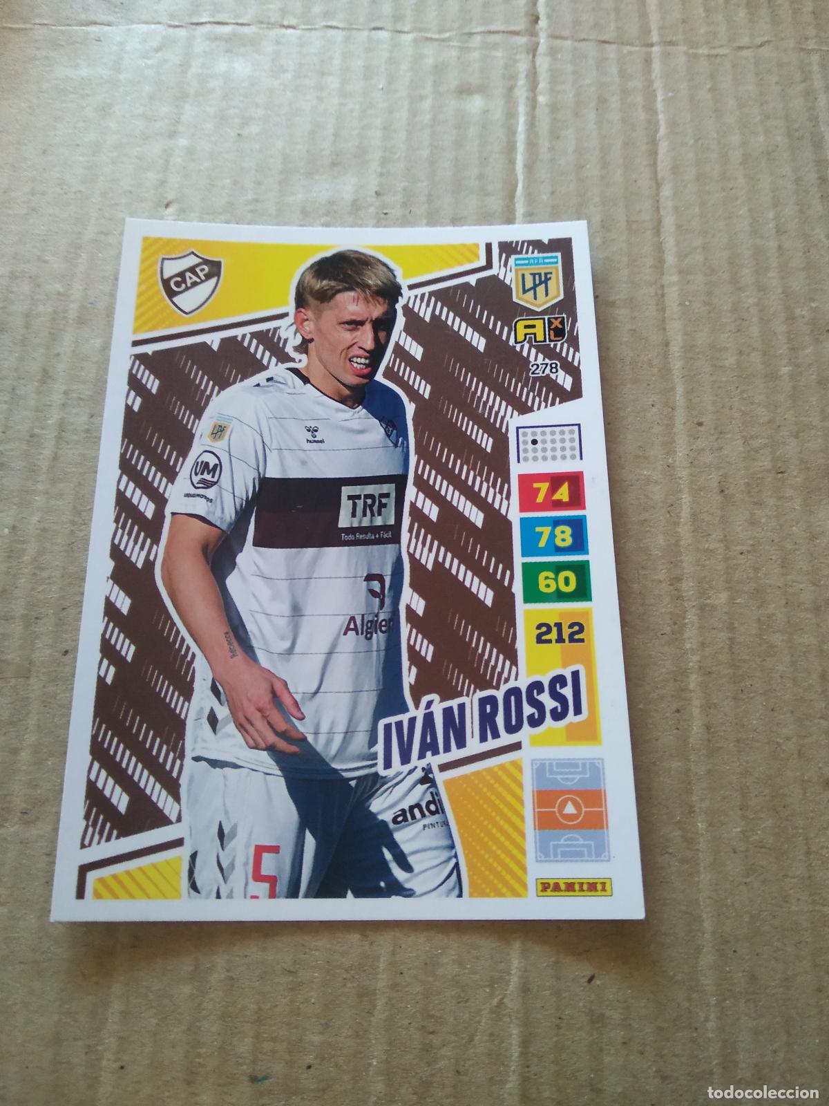 Cromos de F&uacute;tbol: 278 IVAN ROSSI PLATENSE CROMO FUTBOL PANINI ARGENTINO 2023 LIGA ARGENTINA ADRENALYN