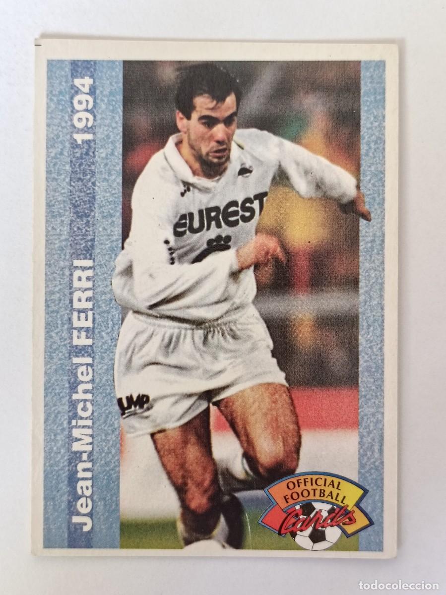 Cromos de F&uacute;tbol: #107 JEAN-MICHEL FERRI (NANTES) FOOTBALL CARD 1993/1994 PANINI