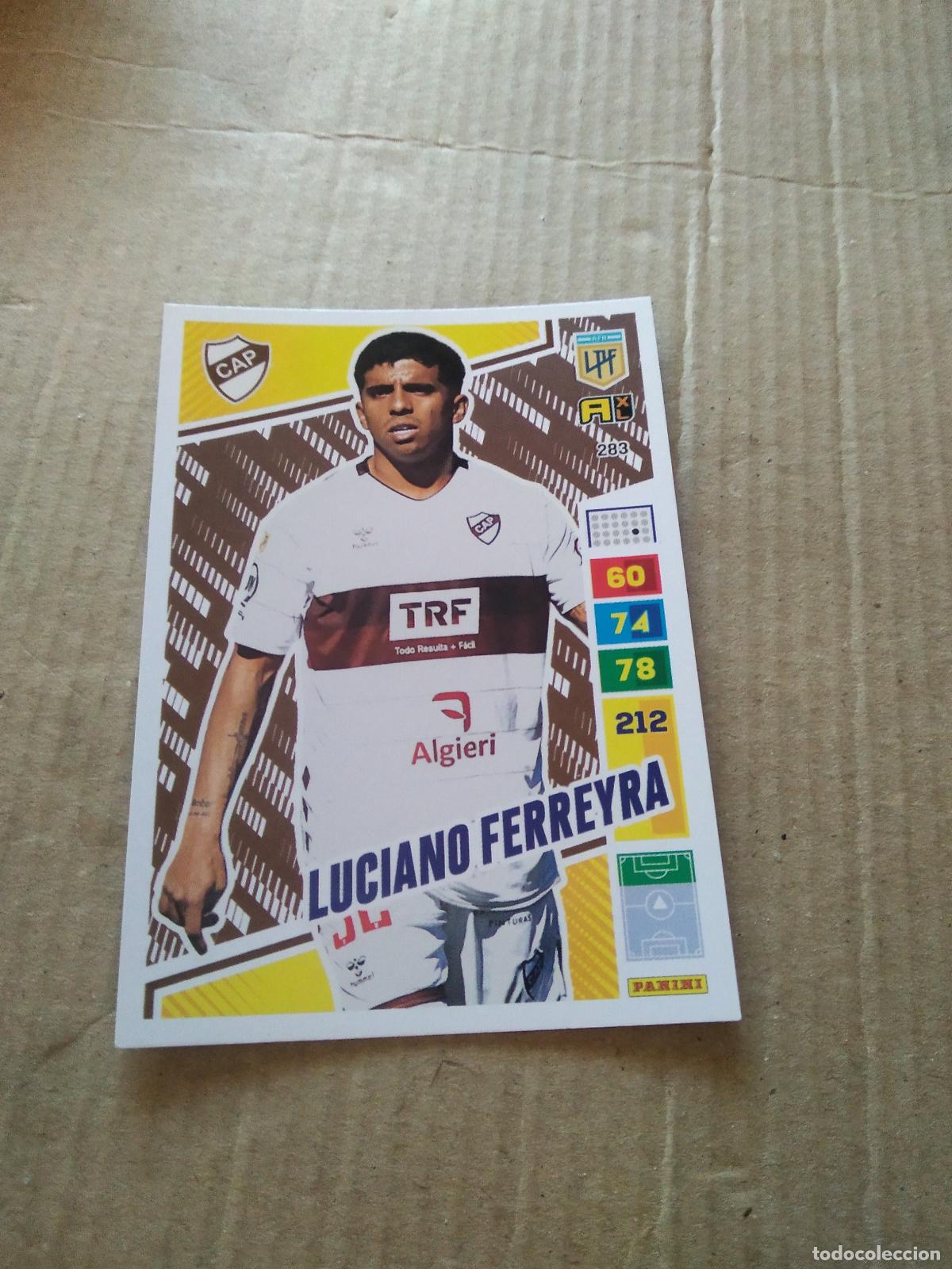 Cromos de F&uacute;tbol: 283 LUCIANO FERREYRA PLATENSE CROMO FUTBOL PANINI ARGENTINO 2023 LIGA ARGENTINA ADRENALYN