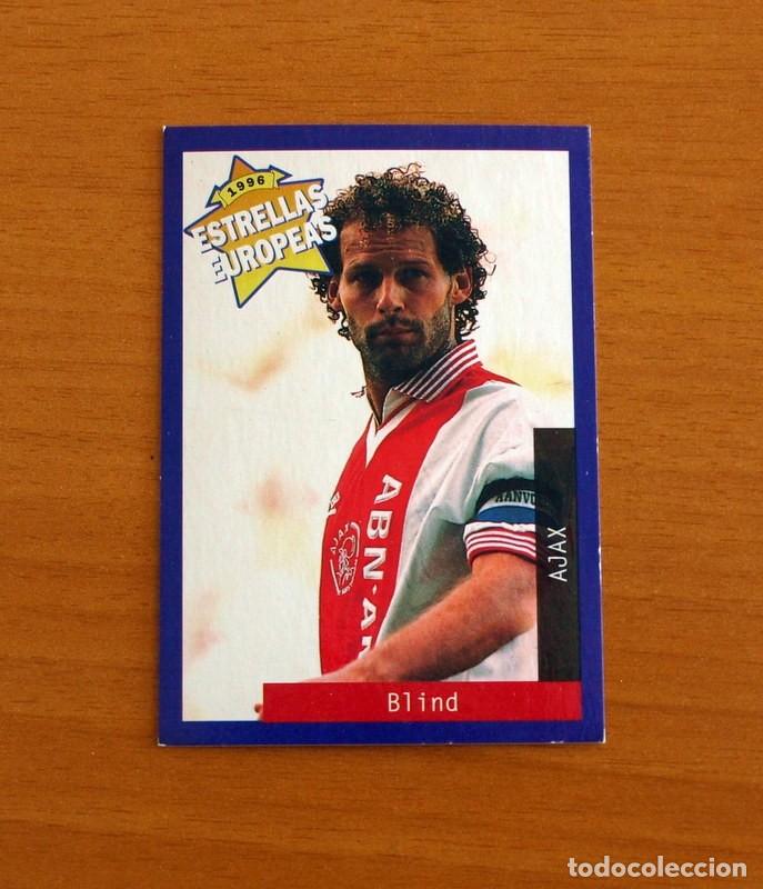 Cromos de F&uacute;tbol: Ajax - N&ordm; 9 Danny Blind - Estrellas Europea Panini A&ntilde;o 1996
