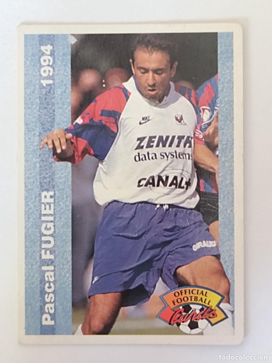 Fu&szlig;ball-Sticker: #108 PASCAL FUGIER (OLYMPIQUE MARSELLA) FOOTBALL CARD 1993/1994 PANINI