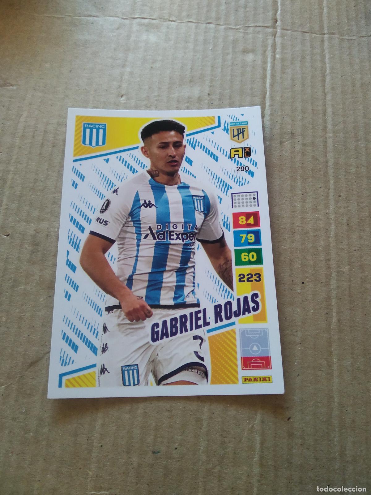 Fu&szlig;ball-Sticker: 290 GABRIEL ROJAS RACING CROMO FUTBOL PANINI ARGENTINO 2023 LIGA ARGENTINA ADRENALYN