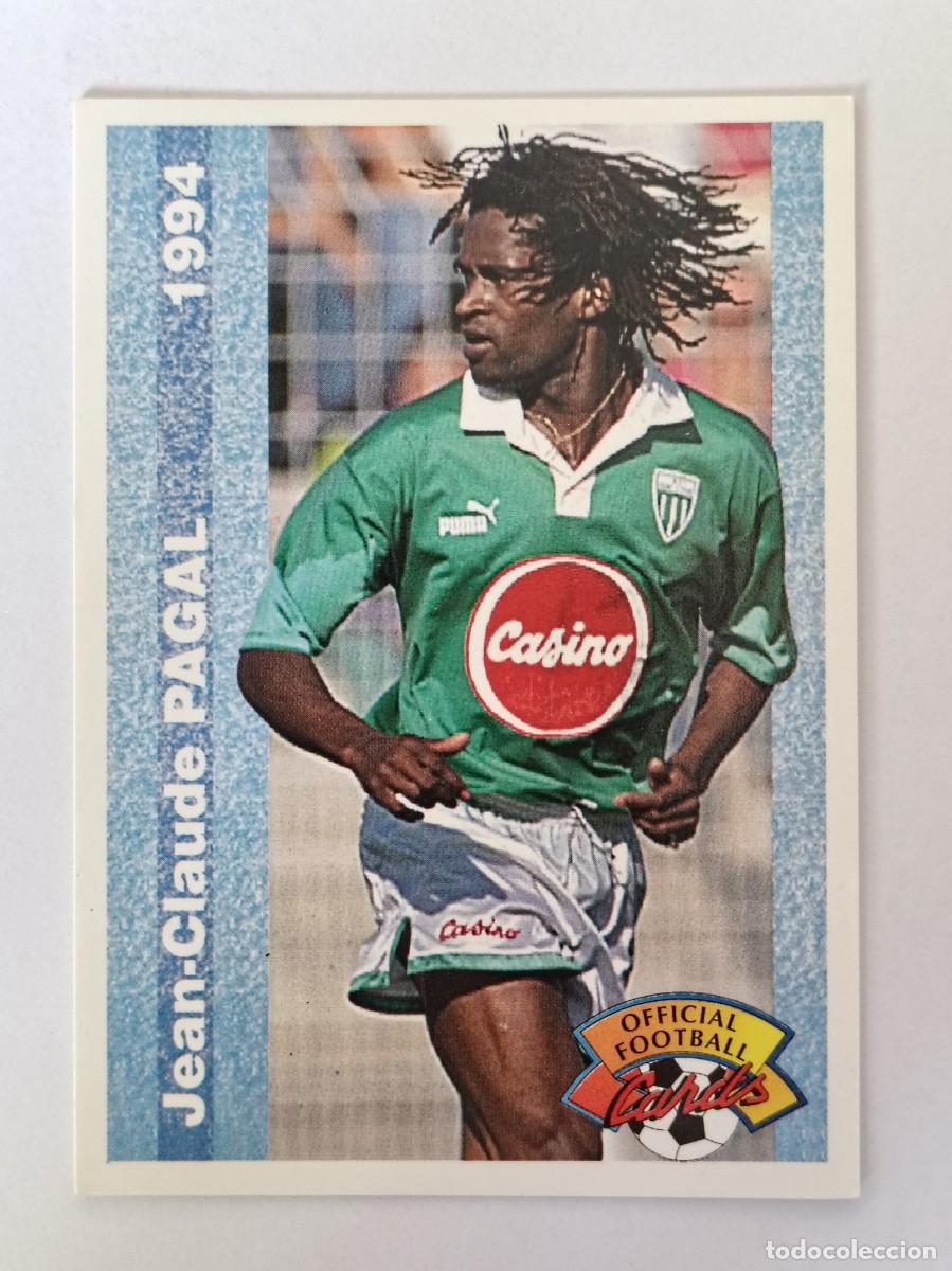 Fu&szlig;ball-Sticker: #109 JEAN-CLAUDE PAGAL (MARTIGUES) FOOTBALL CARD 1993/1994 PANINI