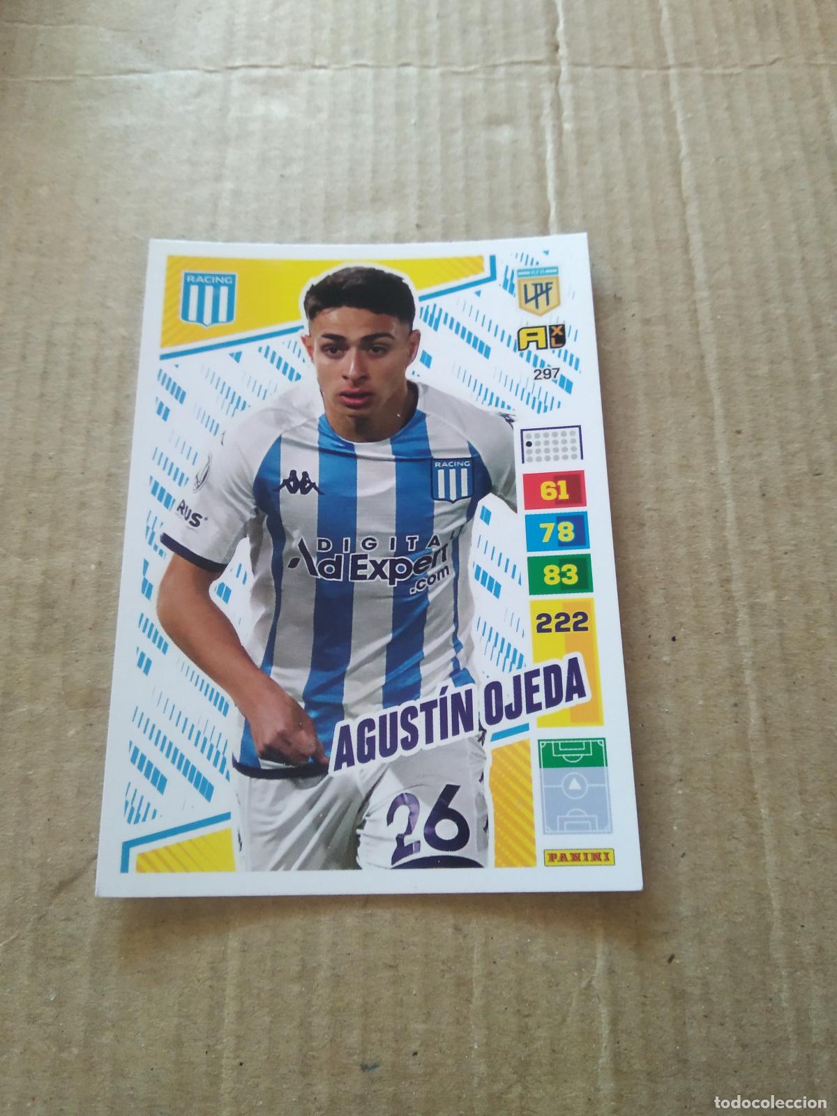 Fu&szlig;ball-Sticker: 297 AGUSTIN OJEDA RACING CROMO FUTBOL PANINI ARGENTINO 2023 LIGA ARGENTINA ADRENALYN
