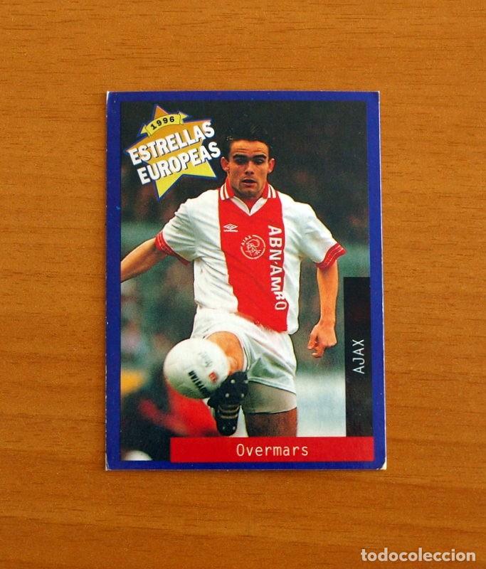 Fu&szlig;ball-Sticker: Ajax - N&ordm; 11 Marc Overmars - Estrellas Europea Panini A&ntilde;o 1996