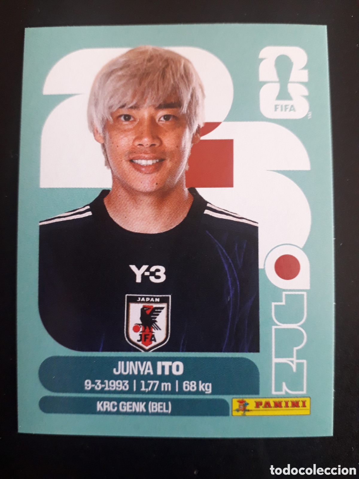 Fu&szlig;ball-Sticker: ITO JAP&Oacute;N JPN 18 MUNDIAL F&Uacute;TBOL 2026 FIFA WORLD CUP PANINI SIN PEGAR PEDIDO M&Iacute;NIMO 3&euro;