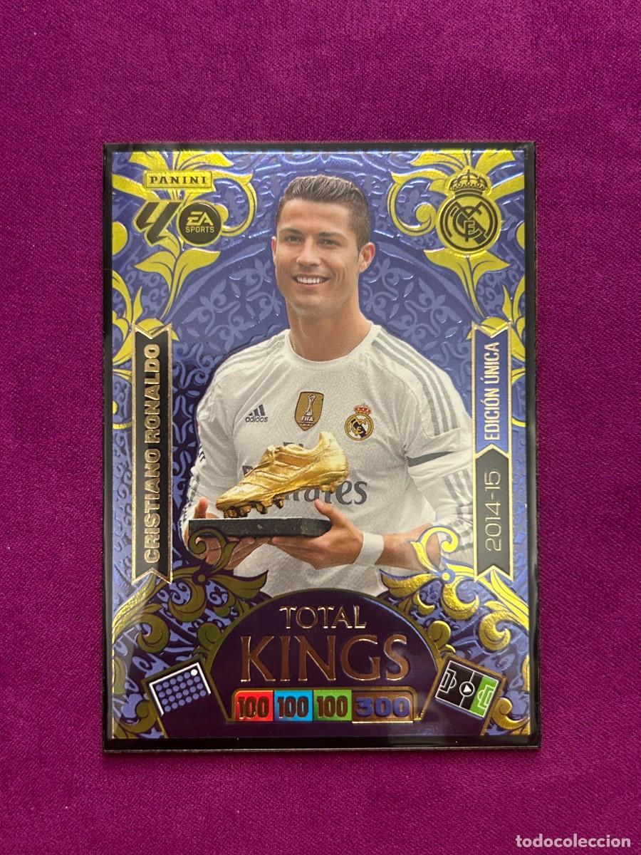 Fu&szlig;ball-Sticker: Cromo Cristiano Ronaldo - Panini - Adrenalyn XL Liga - 2025-2026 - TOTAL KINGS - EDICI&Oacute;N &Uacute;NICA