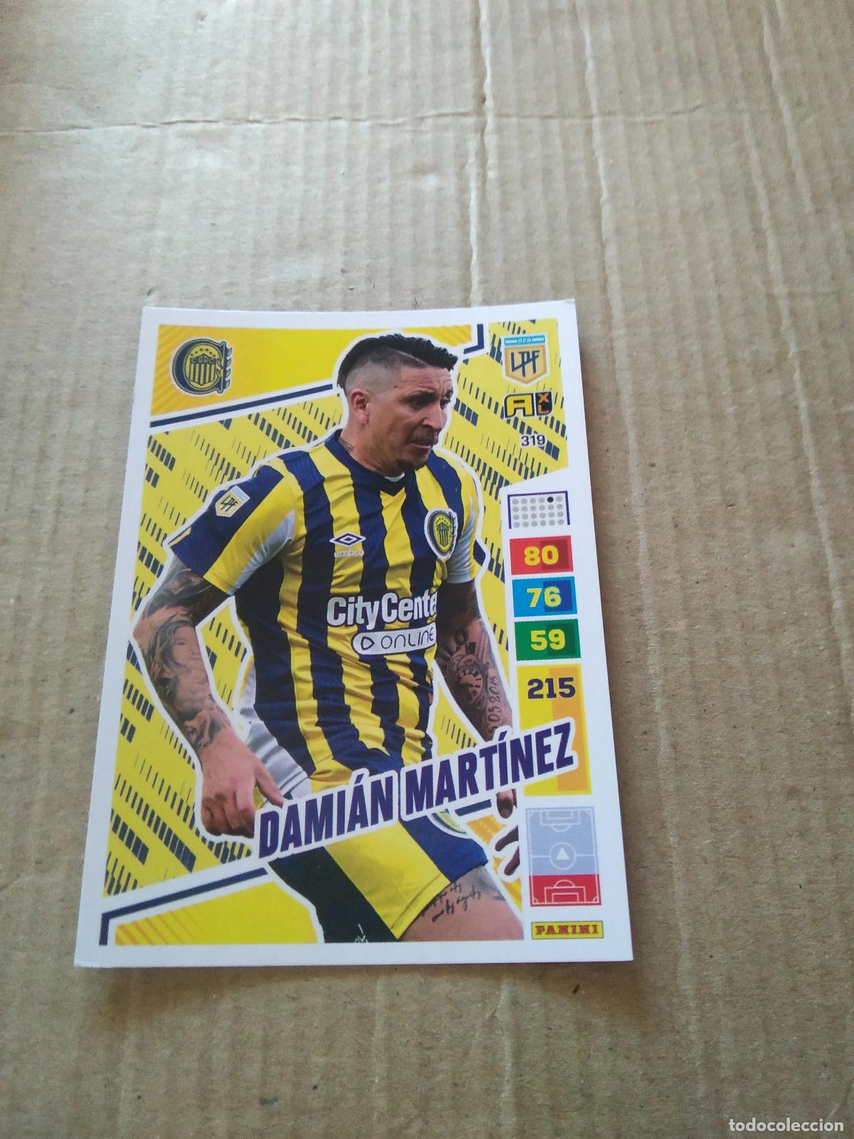 Fu&szlig;ball-Sticker: 319 DAMIAN MARTINEZ ROSARIO CENTRAL CROMO FUTBOL PANINI ARGENTINO 2023 LIGA ARGENTINA ADRENALYN
