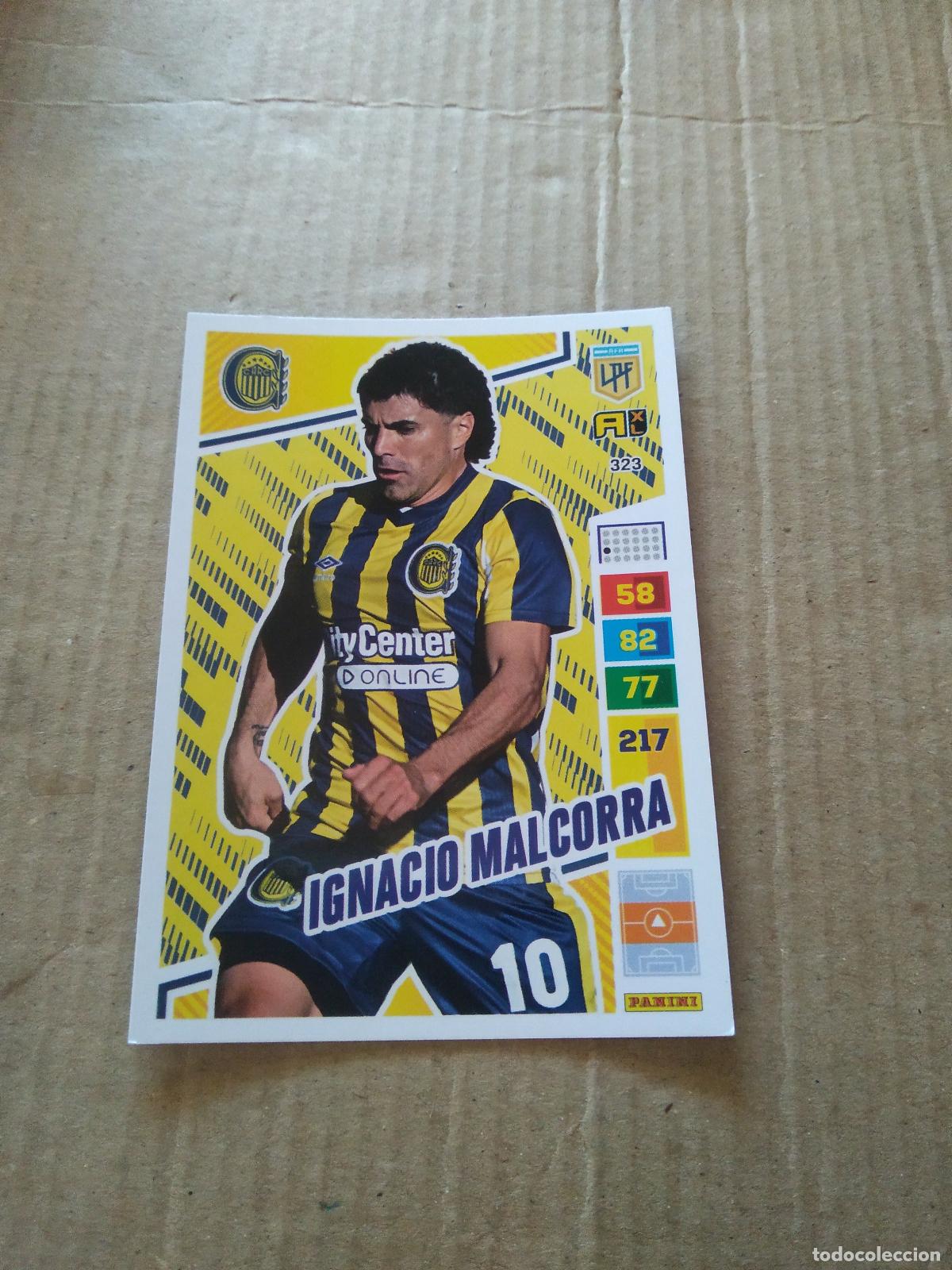 Fu&szlig;ball-Sticker: 323 IGNACIO MALCORRA ROSARIO CENTRAL CROMO FUTBOL PANINI ARGENTINO 2023 LIGA ARGENTINA ADRENALYN