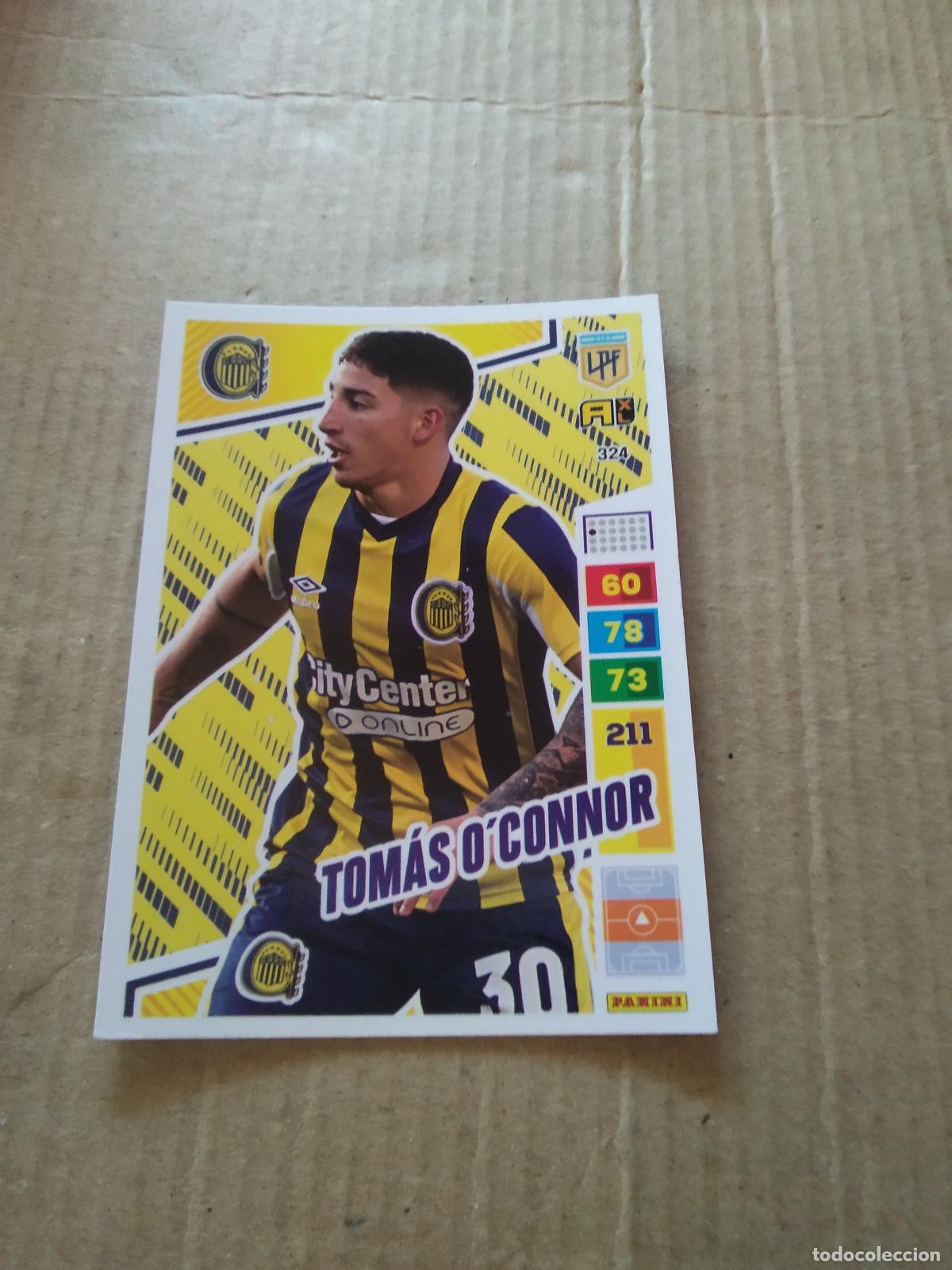 Fu&szlig;ball-Sticker: 324 TOMAS O'CONNOR ROSARIO CENTRAL CROMO FUTBOL PANINI ARGENTINO 2023 LIGA ARGENTINA ADRENALYN