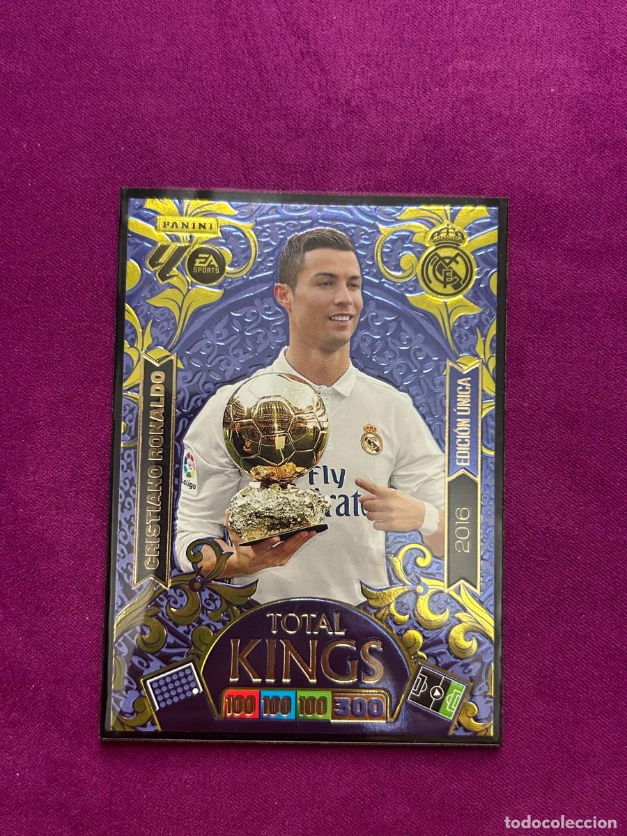 Fu&szlig;ball-Sticker: Cromo - Cristiano Ronaldo - Panini - Adrenalyn XL Liga - 2025-2026 - Total Kings - Edici&oacute;n &Uacute;nica
