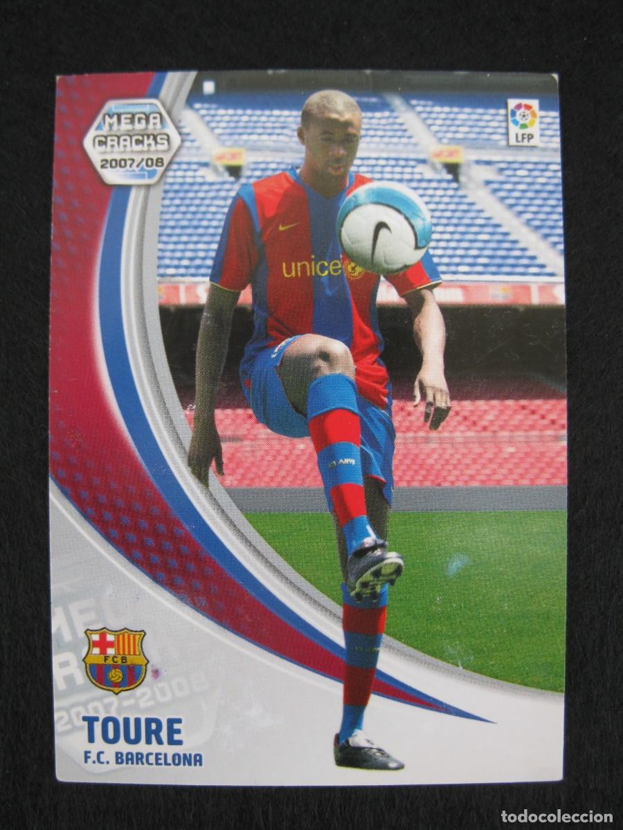 Cromos de F&uacute;tbol: TOURE (F.C. BARCELONA) - N&ordm; 444 - NUEVO FICHAJE - MEGACRACKS 2007-2008 - PANINI - 07-08.