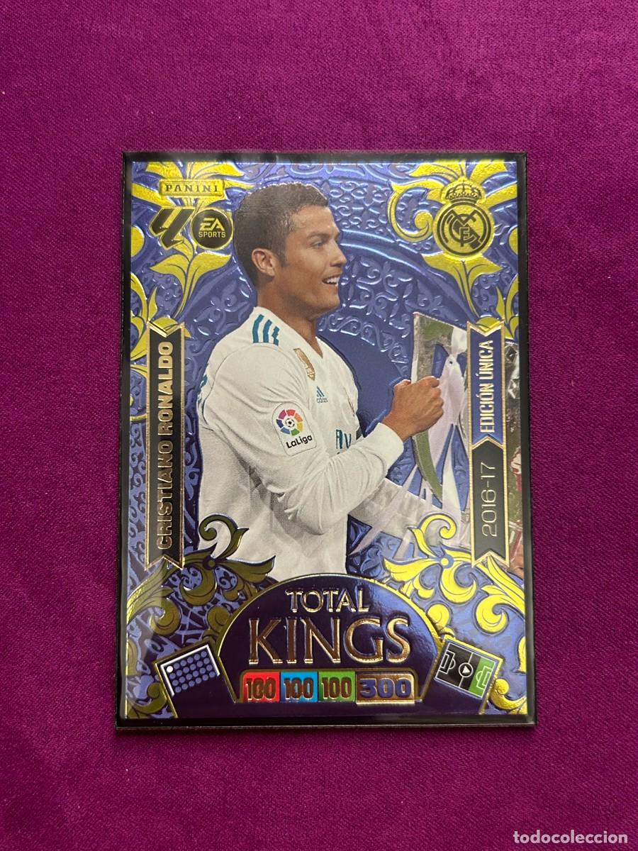 Cromos de F&uacute;tbol: Cromo - Cristiano Ronaldo - Panini - Adrenalyn XL Liga - 2025-2026 - Total Kings - Edici&oacute;n &Uacute;nica