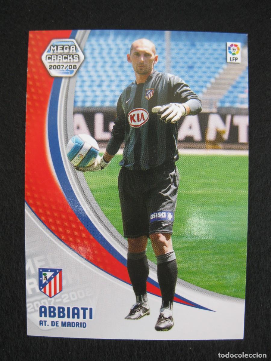 Cromos de F&uacute;tbol: ABBIATI (ATL&Eacute;TICO DE MADRID) - N&ordm; 445 - NUEVO FICHAJE - MEGACRACKS 2007-2008 - PANINI - 07-08.