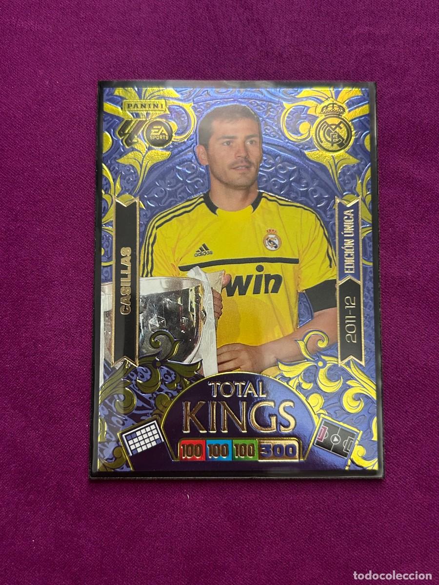 Cromos de F&uacute;tbol: Cromo - Iker Casillas - Panini - Adrenalyn XL Liga - 2025-2026 - Total Kings - Edici&oacute;n &Uacute;nica