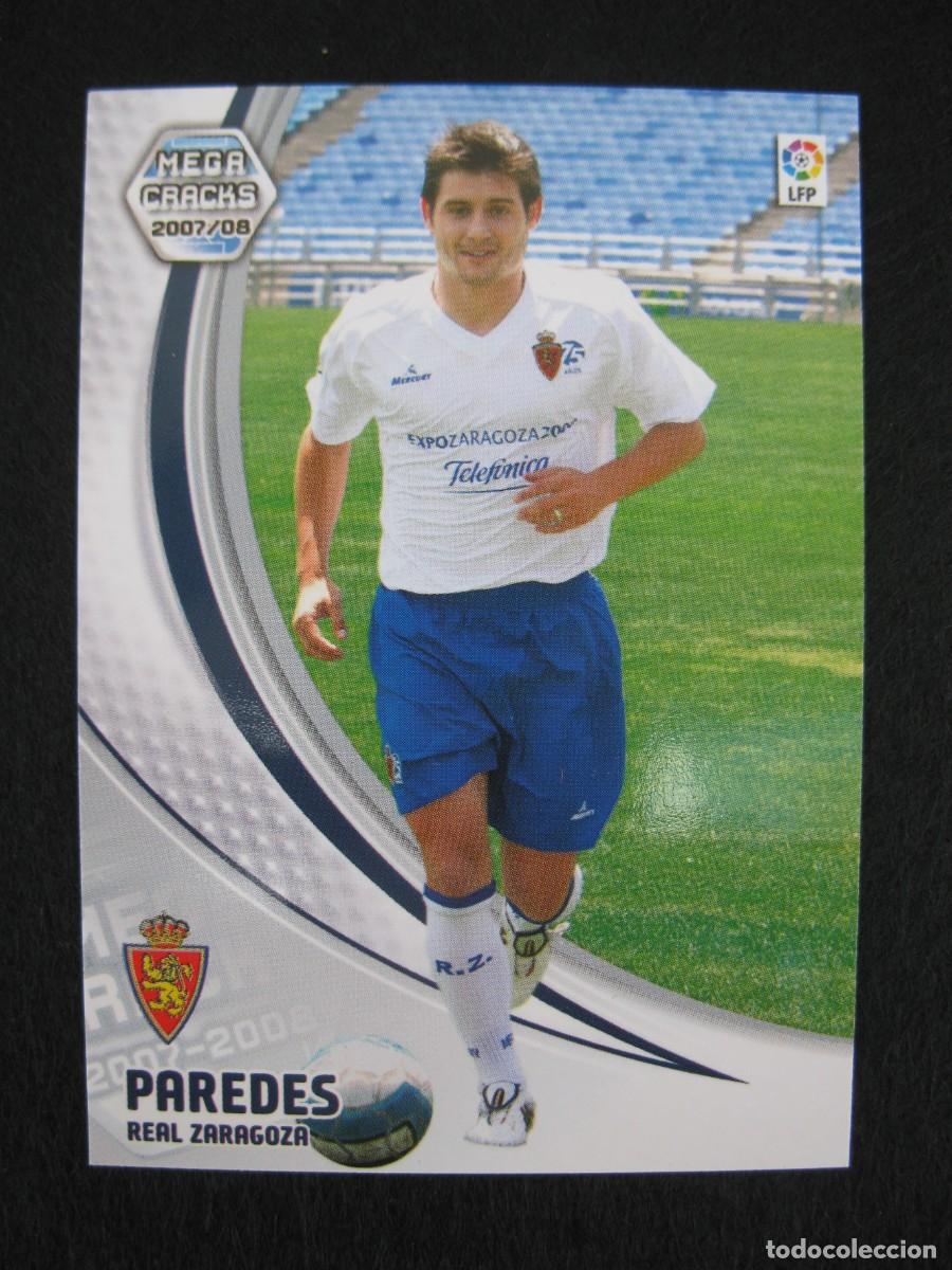 Cromos de F&uacute;tbol: PAREDES (R. ZARAGOZA) - N&ordm; 446 - NUEVO FICHAJE - MEGACRACKS 2007-2008 - PANINI - 07-08.
