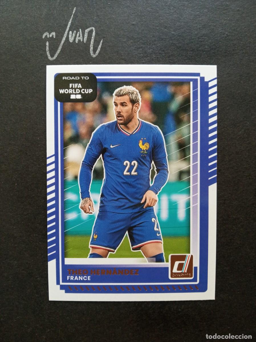 Cromos de F&uacute;tbol: N&ordm; 147 THEO HERNANDEZ FRANCIA MILAN ⚽ PANINI &reg; DONRUSS ROAD TO FIFA WORLD CUP 2026 2025 25 26 NUEVO