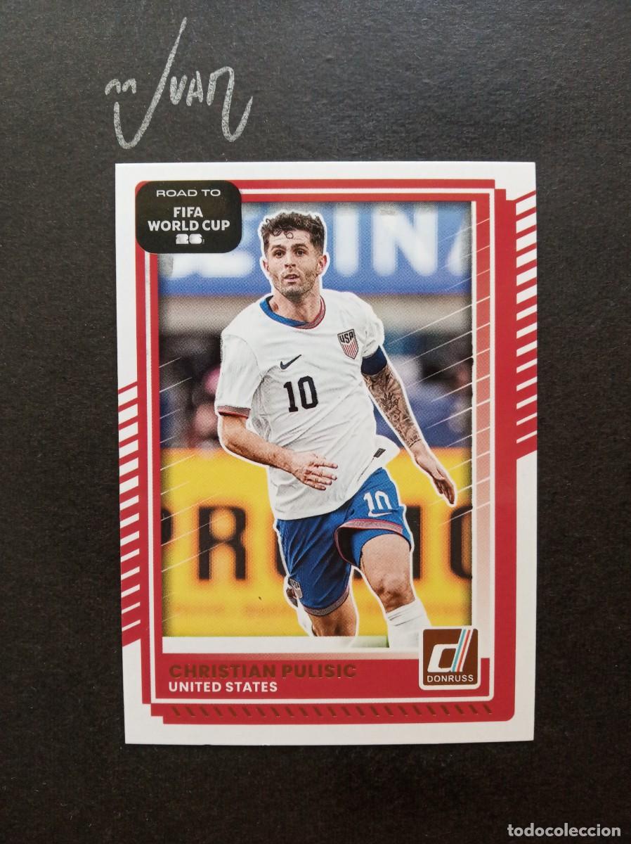 Cromos de F&uacute;tbol: N&ordm; 25 PULISIC UNITED STATES AC MILAN ⚽ PANINI &reg; DONRUSS ROAD TO FIFA WORLD CUP 2026 2025 25 26 NUEVO