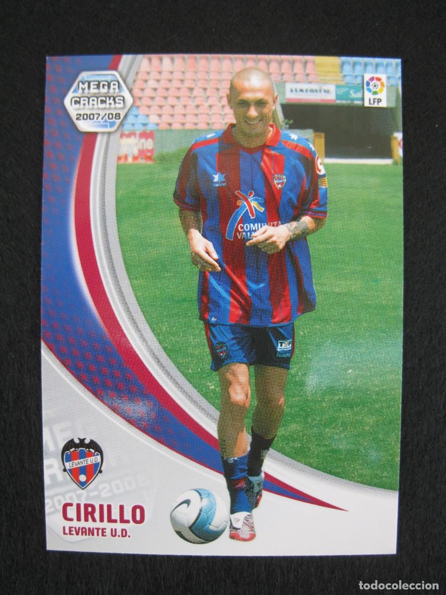 Fu&szlig;ball-Sticker: CIRILLO (LEVANTE U.D.) - N&ordm; 449 - NUEVO FICHAJE - MEGACRACKS 2007-2008 - PANINI - 07-08.