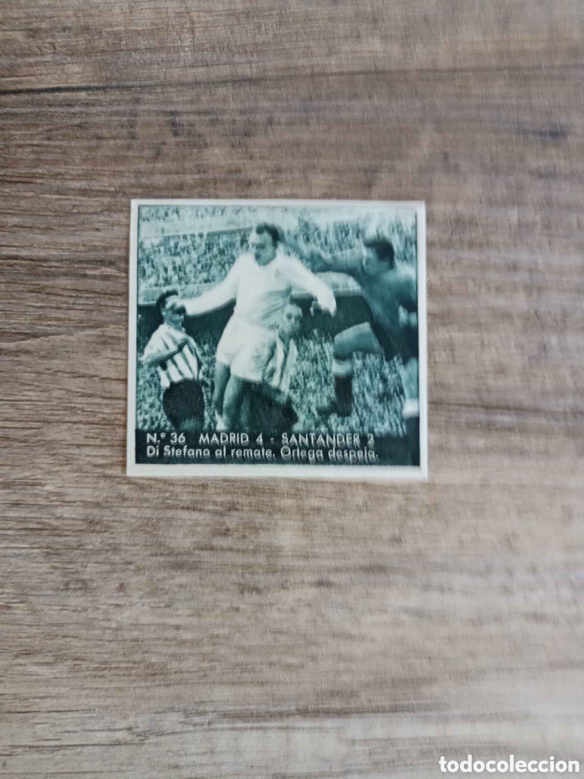 Cromos de F&uacute;tbol: DI STEFANO n&deg;36 Ed.Bruguera 1953 NUEVO.Rookie