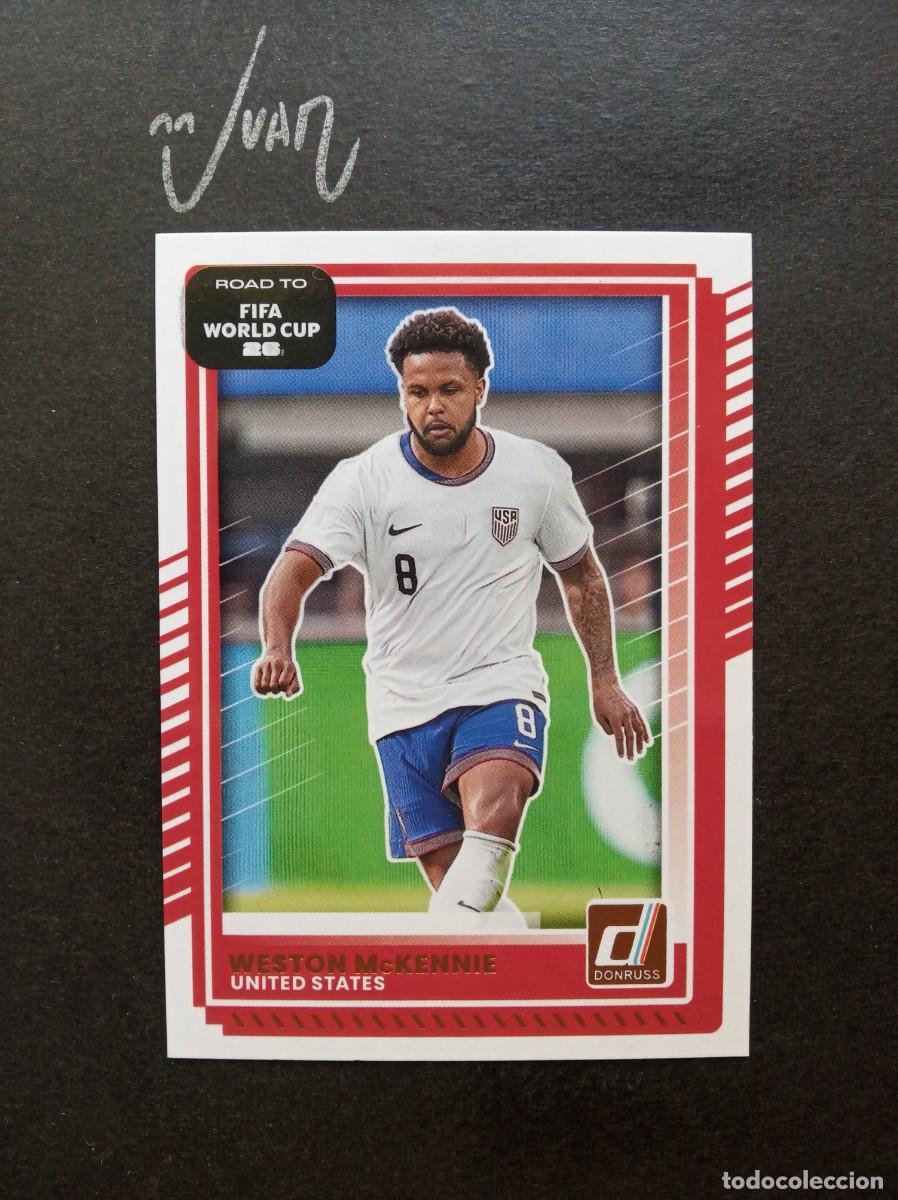 Cromos de F&uacute;tbol: N&ordm; 24 McKENNIE UNITED STATES JUVENTUS ⚽ PANINI&reg; DONRUSS ROAD TO FIFA WORLD CUP 2026 2025 25 26 NUEVO