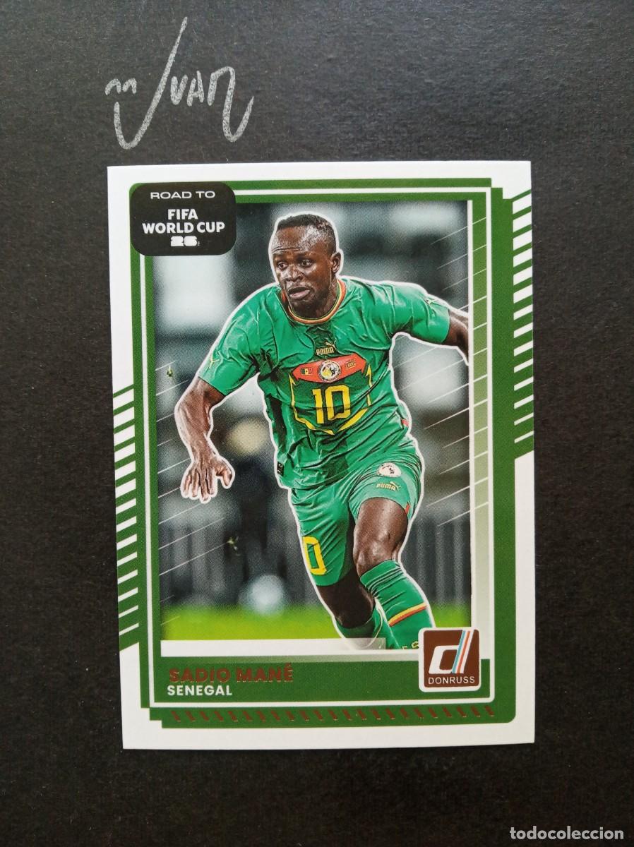 Cromos de F&uacute;tbol: N&ordm; 7 SADIO MANE SENEGAL LIVERPOOL ⚽ PANINI &reg; DONRUSS ROAD TO FIFA WORLD CUP 2026 2025 25 26 NUEVO