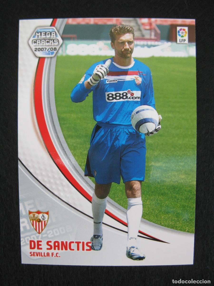 Fu&szlig;ball-Sticker: DE SANCTIS (SEVILLA F.C.) - N&ordm; 451 - NUEVO FICHAJE - MEGACRACKS 2007-2008 - PANINI - 07-08.