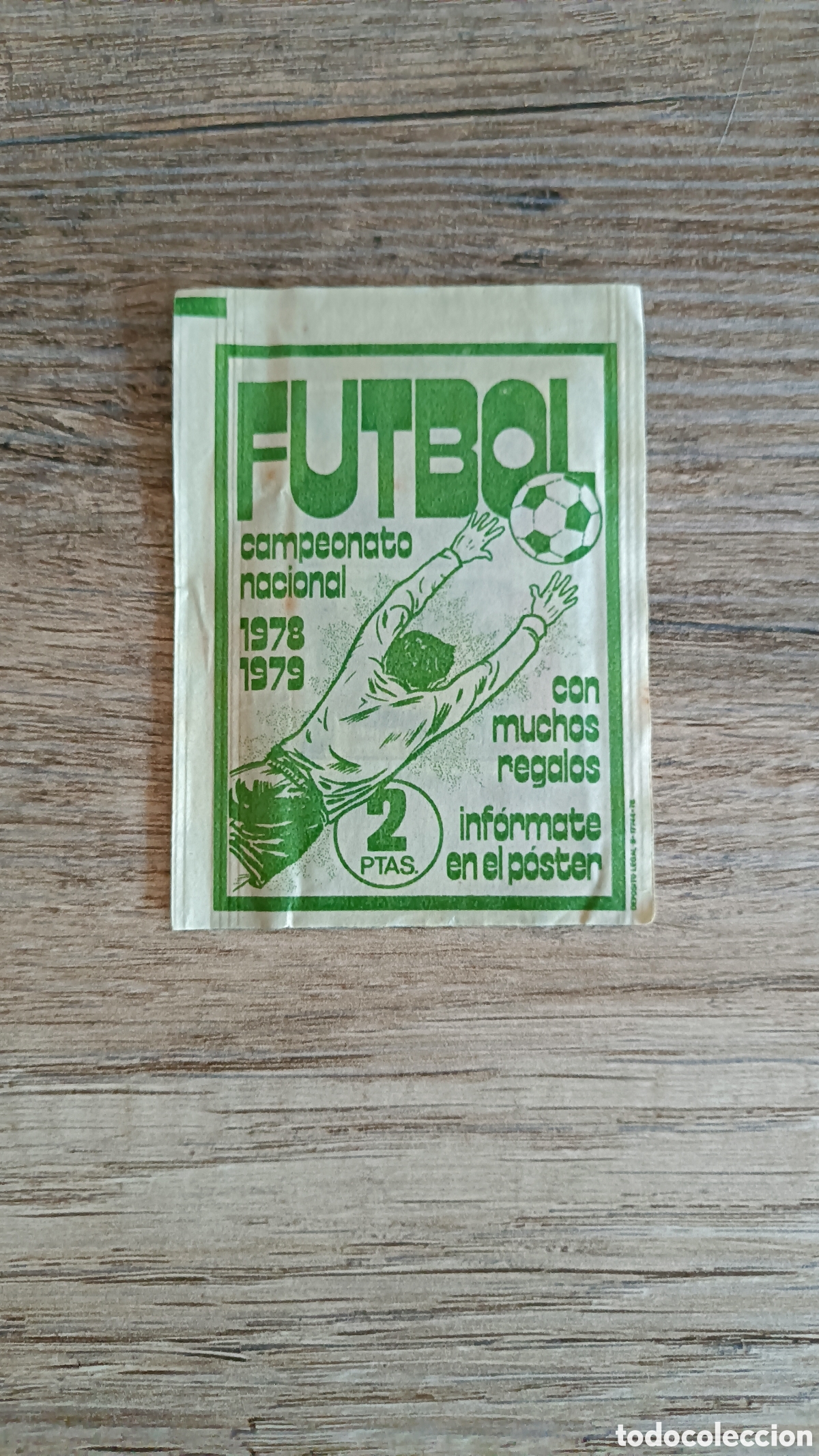 Cromos de F&uacute;tbol: Sobre sin abrir R.ROMERO 78.79