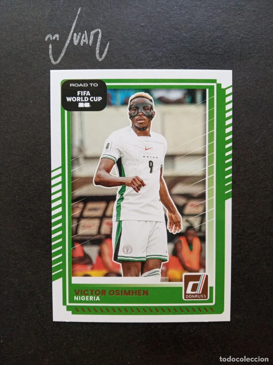Cromos de F&uacute;tbol: N&ordm; 190 OSIMHEN NIGERIA GALATASARAY ⚽ PANINI &reg; DONRUSS ROAD TO FIFA WORLD CUP 2026 2025 25 26 NUEVO