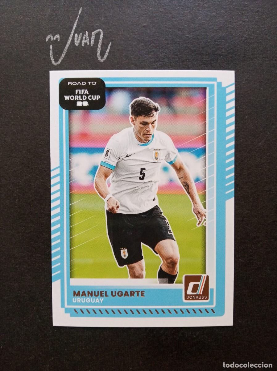 Cromos de F&uacute;tbol: N&ordm; 49 UGARTE URUGUAY MANCHESTER UNITED⚽ PANINI&reg; DONRUSS ROAD TO FIFA WORLD CUP 2026 2025 25 26 NUEVO
