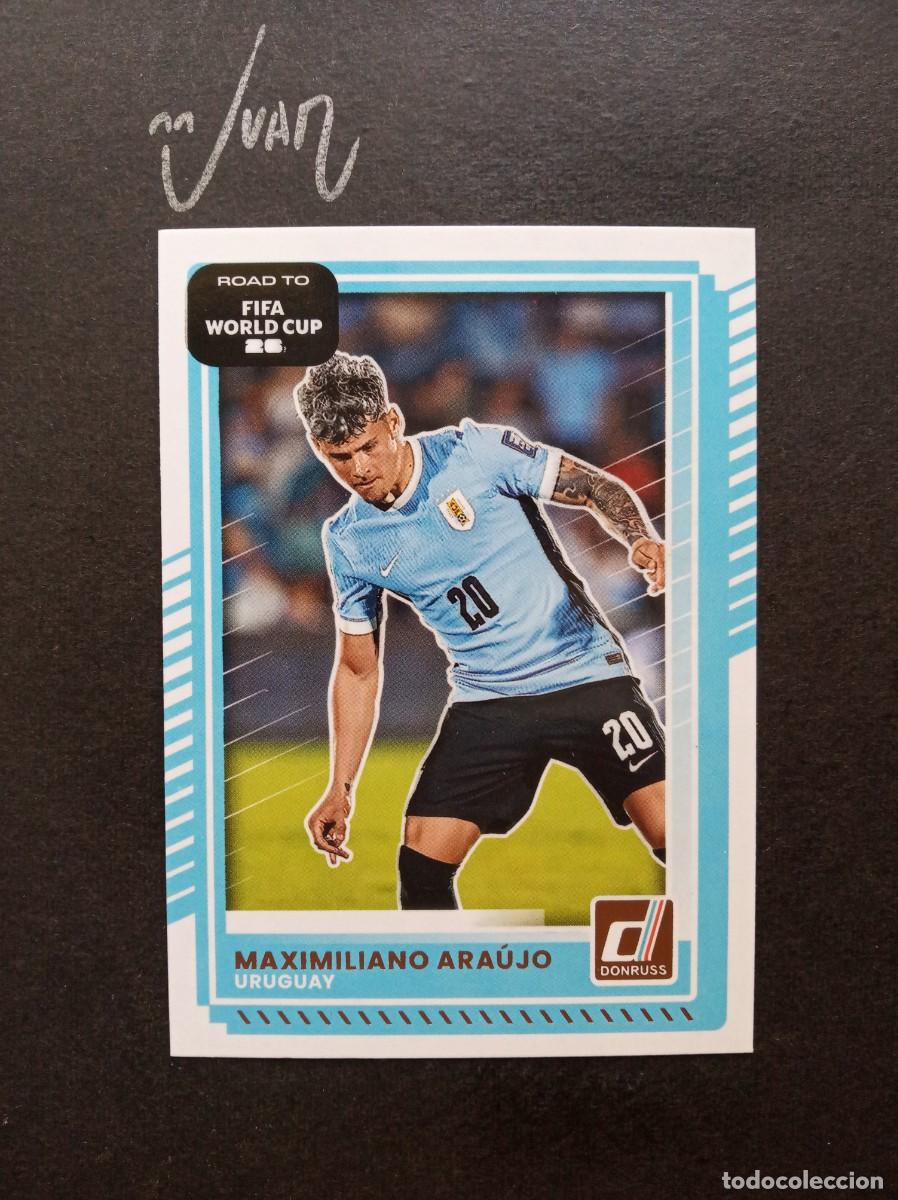 Cromos de F&uacute;tbol: 48 MAXIMILIANO ARAUJO URUGUAY BENFICA ⚽ PANINI&reg; DONRUSS ROAD TO FIFA WORLD CUP 2026 2025 25 26 NUEVO