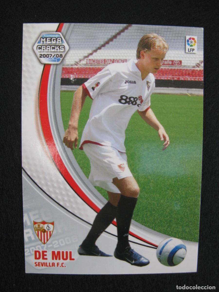 Fu&szlig;ball-Sticker: DE MUL (SEVILLA F.C.) - N&ordm; 453 - NUEVO FICHAJE - MEGACRACKS 2007-2008 - PANINI - 07-08.