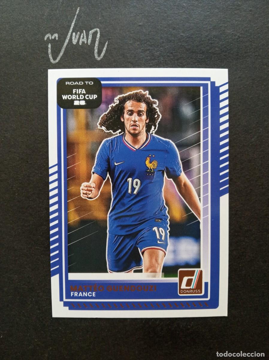 Cromos de F&uacute;tbol: 144 GUENDOUZI FRANCIA MARSELLA ⚽ PANINI &reg; DONRUSS ROAD TO FIFA WORLD CUP 2026 2025 25 26