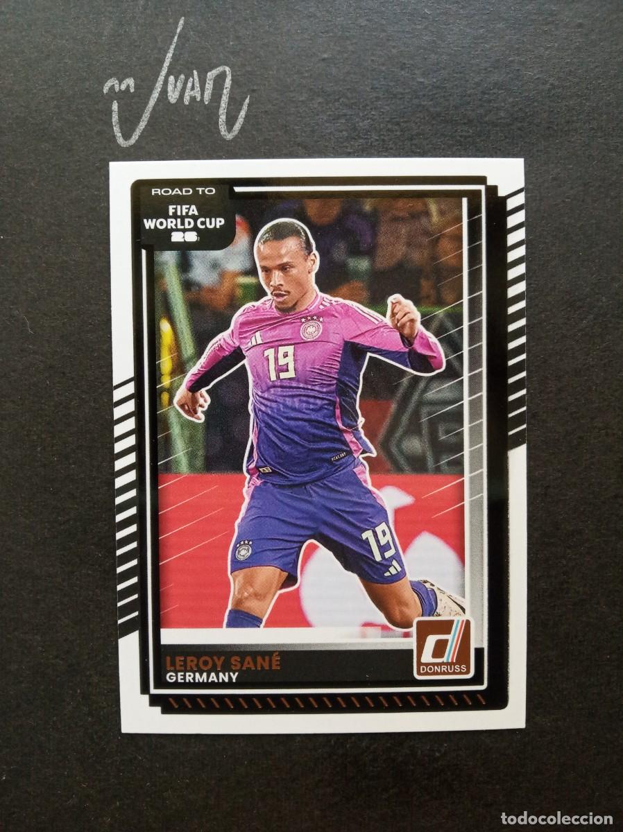 Cromos de F&uacute;tbol: N&ordm; 37 LEROY SANE ALEMANIA GALATASARAY ⚽ PANINI &reg; DONRUSS ROAD TO FIFA WORLD CUP 2026 2025 25 26