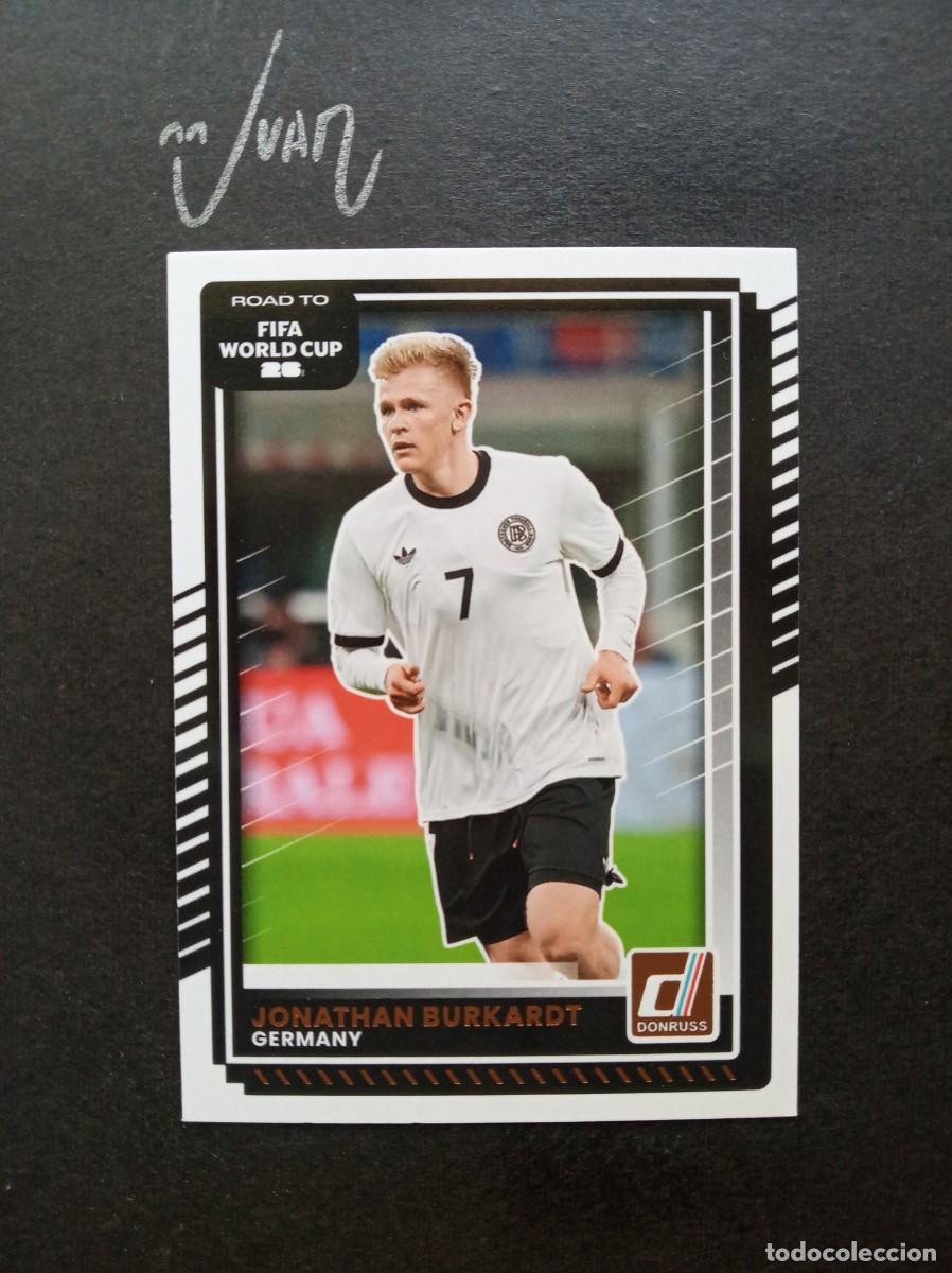 Cromos de F&uacute;tbol: N&ordm; 44 BURKARDT ALEMANIA EINTRACHT FRANKFURT⚽ PANINI &reg; DONRUSS ROAD TO FIFA WORLD CUP 2026 2025 25 26