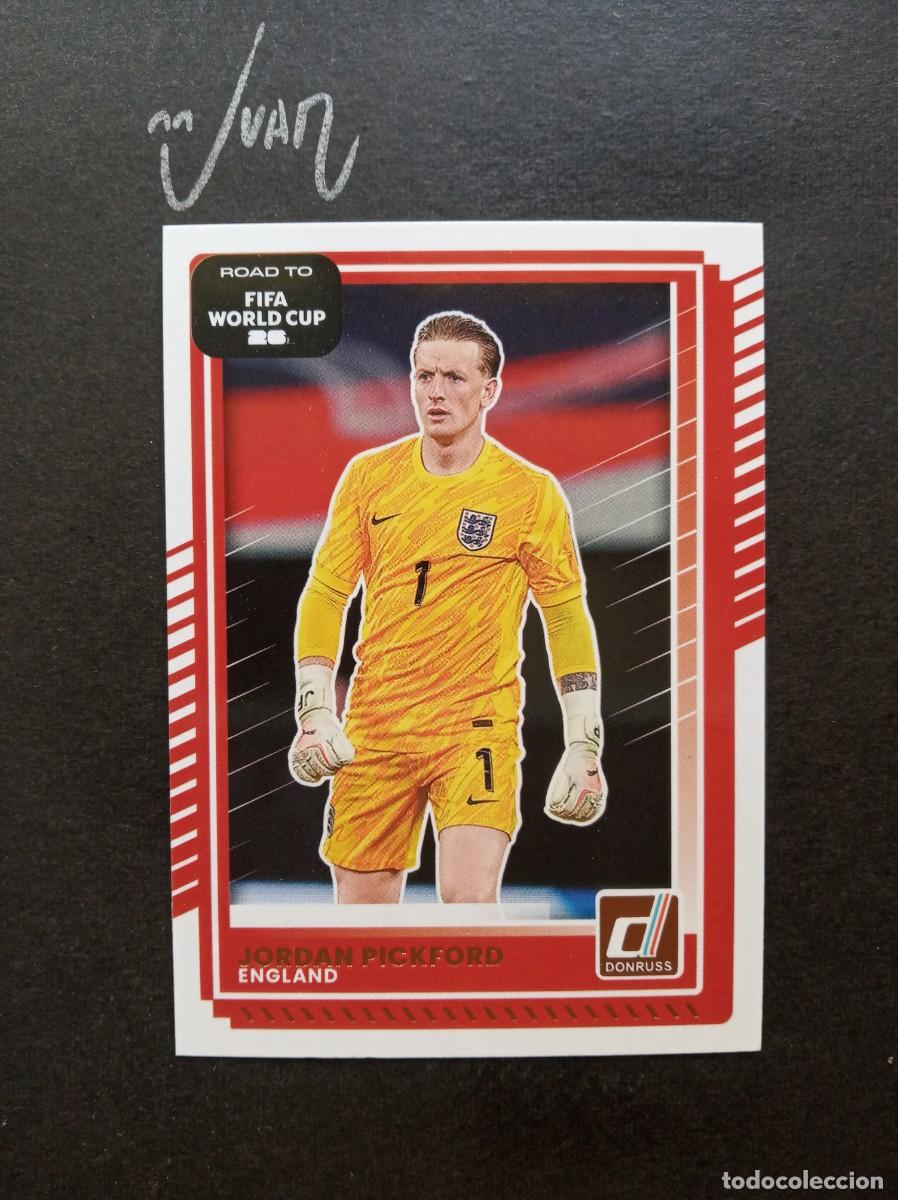 Cromos de Futebol: N&ordm; 64 PICKFORD INGLATERRA EVERTON ⚽ PANINI &reg; DONRUSS ROAD TO FIFA WORLD CUP 2026 2025 25 26 NUEVO
