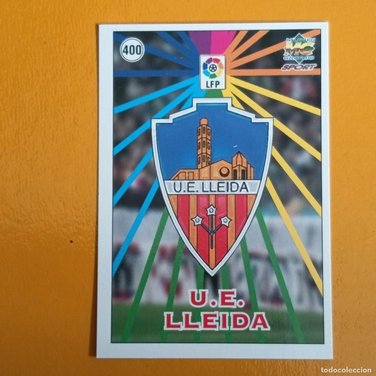 Football Stickers: 400 ESCUDO/PLANTILLA. U.E. LLEIDA. LAS FICHAS DE LA LIGA 98-99. MUNDICROMO