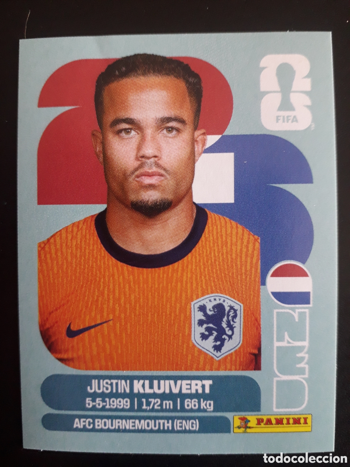 Football Stickers: KLUIVERT HOLANDA/PA&Iacute;SES BAJOS NED 16 MUNDIAL F&Uacute;TBOL 2026 FIFA WORLD CUP PANINI PEDIDO M&Iacute;NIMO 3&euro;