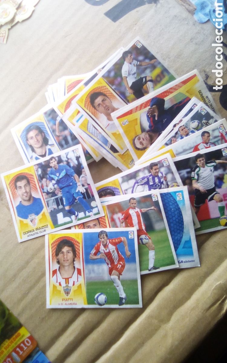 Cromos de F&uacute;tbol: Lote 29 cromos f&uacute;tbol, liga Este 2008-2009. Se venden todos juntos. Estado normal.