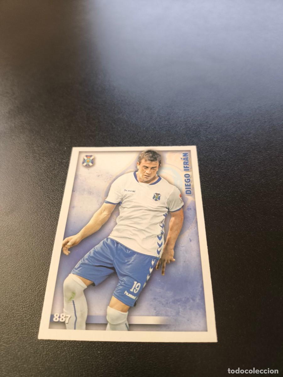 Cromos de F&uacute;tbol: 887 DIEGO IFRAN TENERIFE MUNDICROMO LIGA 2014 2015 PLATINUM NO PANINI ESTE