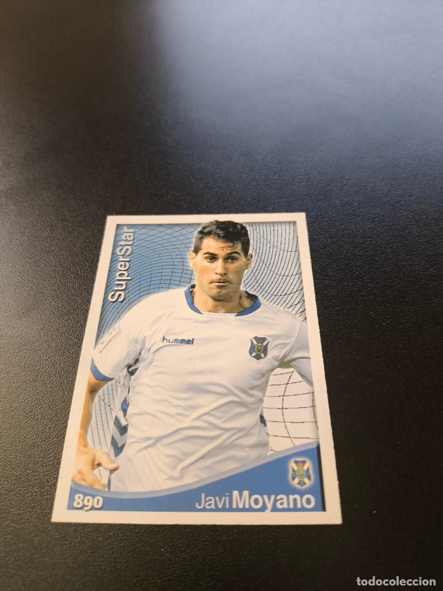 Cromos de F&uacute;tbol: 890 JAVI MOYANO SUPERSTAR TENERIFE MUNDICROMO LIGA 2014 2015 PLATINUM NO PANINI ESTE