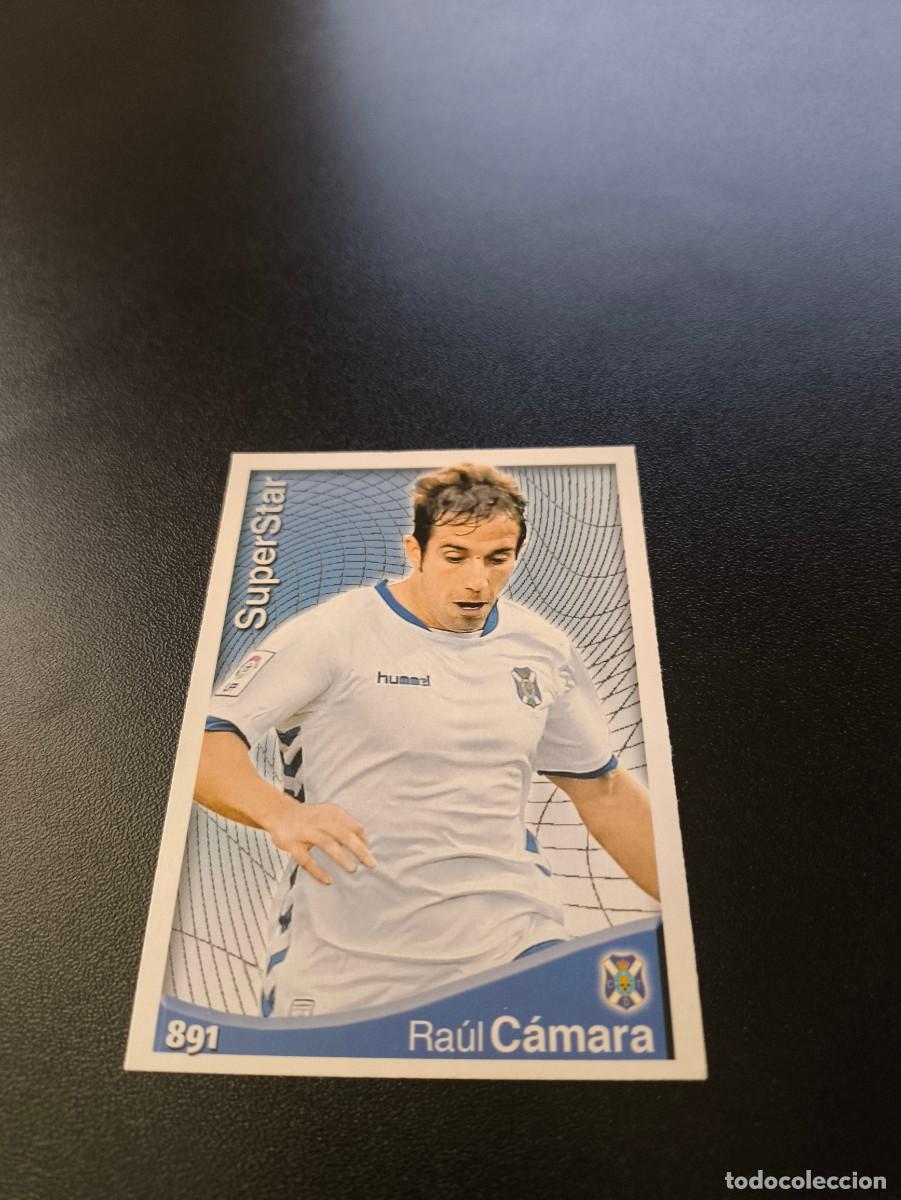 Cromos de F&uacute;tbol: 891 RAUL CAMARA SUPERSTAR TENERIFE MUNDICROMO LIGA 2014 2015 PLATINUM NO PANINI ESTE