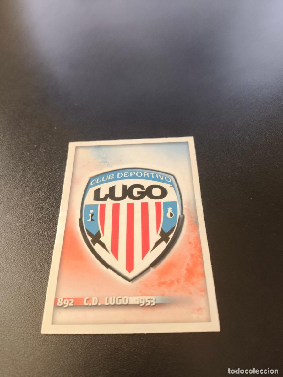 Cromos de F&uacute;tbol: 892 ESCUDO LUGO MUNDICROMO LIGA 2014 2015 PLATINUM NO PANINI ESTE