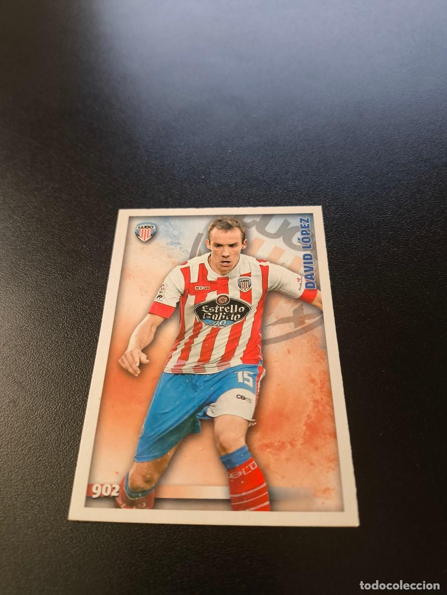 Cromos de F&uacute;tbol: 902 DAVID LOPEZ LUGO MUNDICROMO LIGA 2014 2015 PLATINUM NO PANINI ESTE
