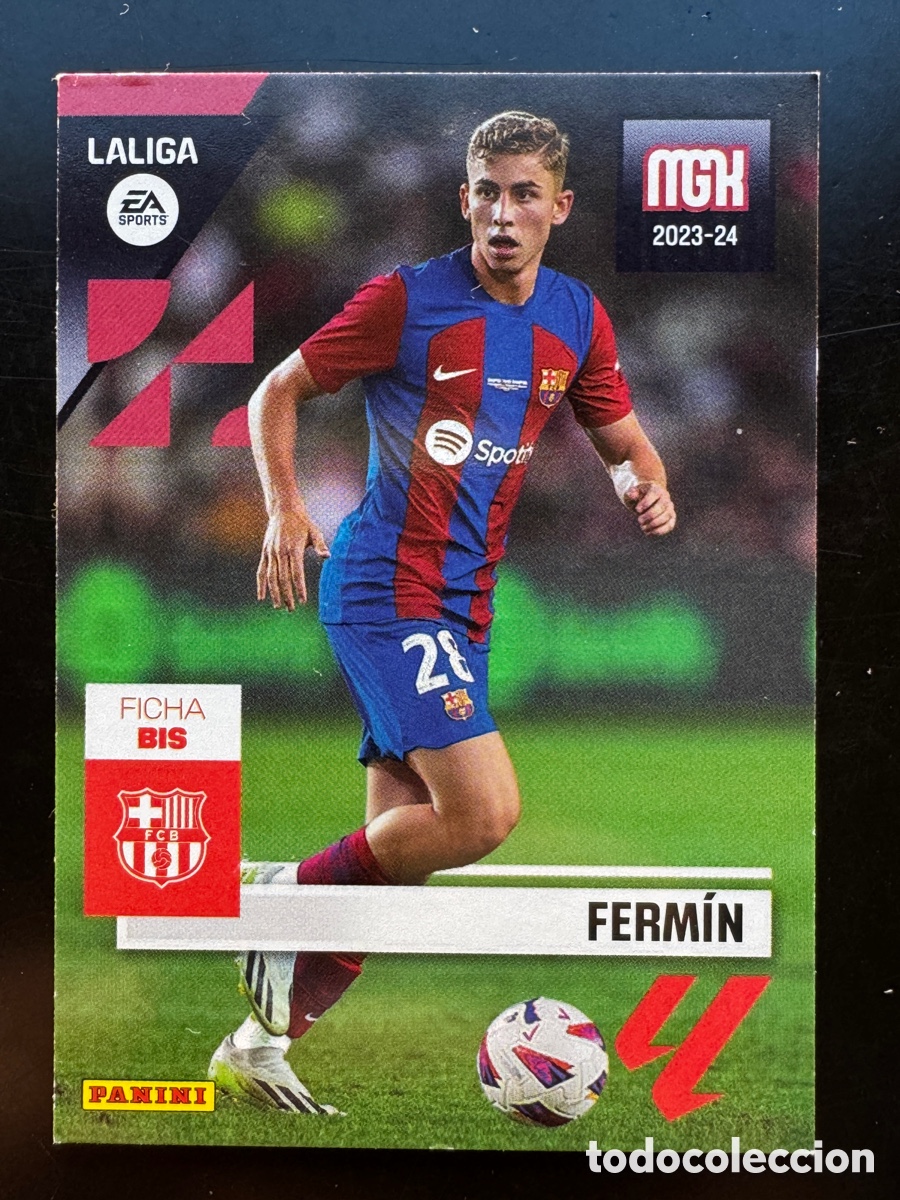 Football Stickers: Ferm&iacute;n 106 Bis Rookie Barcelona Megacracks 2023/24
