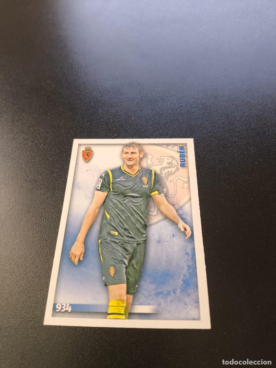 Football Stickers: 934 RUBEN ZARAGOZA MUNDICROMO LIGA 2014 2015 PLATINUM NO PANINI ESTE