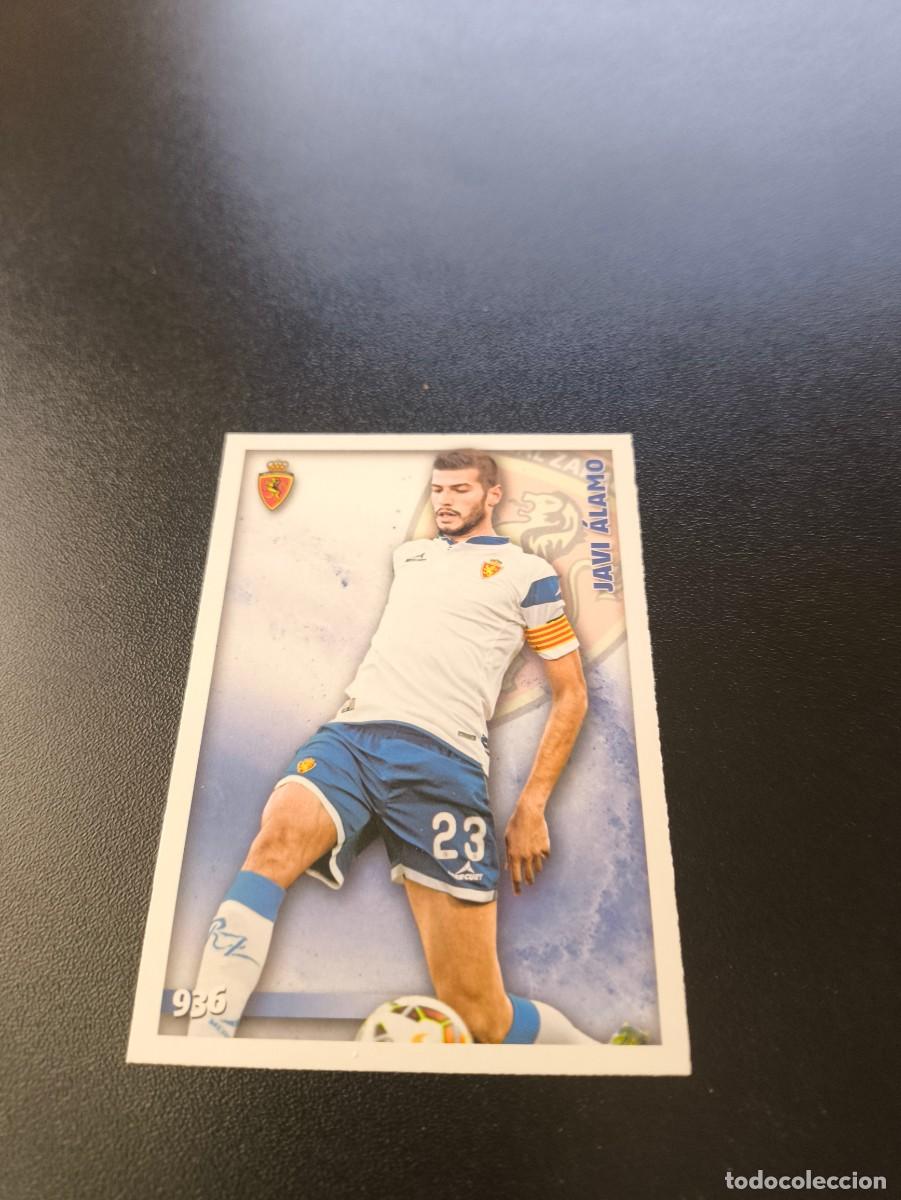 Football Stickers: 936 JAVI ALAMO ZARAGOZA MUNDICROMO LIGA 2014 2015 PLATINUM NO PANINI ESTE